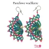 Kolczyki Pastelowe wachlarze