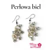 Kolczyki Perłowa biel