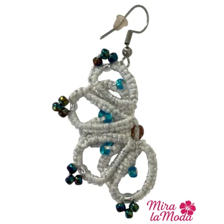 Kolczyki Śnieżna biel