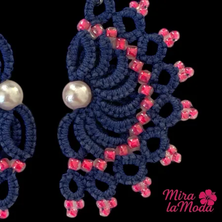 Kolczyki Zachodnie wachlarze