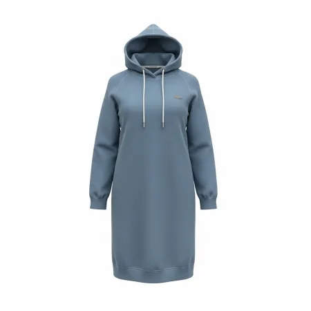 Sukienka dresowa niebieska