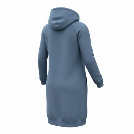 Sukienka dresowa niebieska