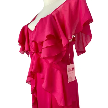 Sukienka Fuksjowa Fala