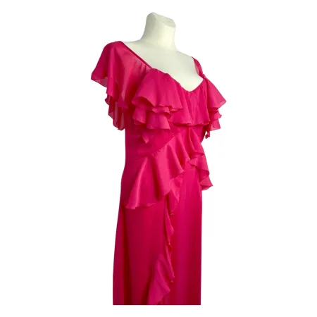 Sukienka Fuksjowa Fala