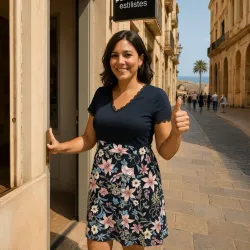 Sukienka Hawajska Noc