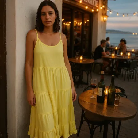 Sukienka Hiszpańska Cytrynka