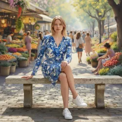 Sukienka Kwitnąca Łąka