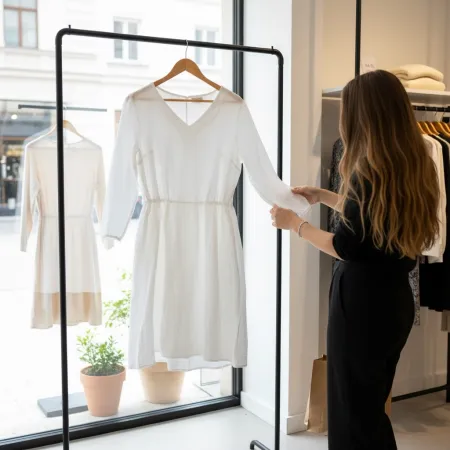 Sukienka Muślinowa Biała