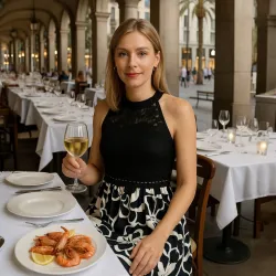 Sukienka Noc na Santorini