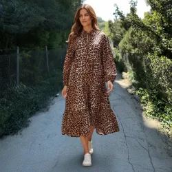 Sukienka Panterka Oversize