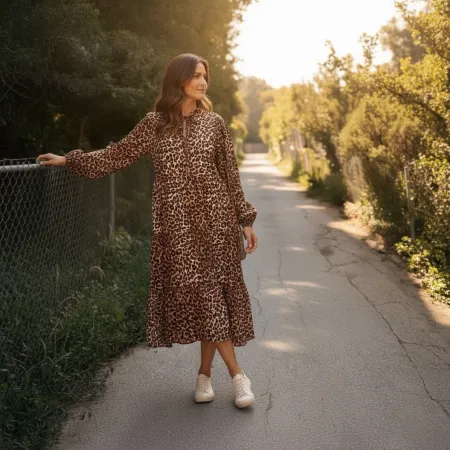 Sukienka Panterka Oversize