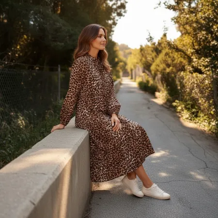 Sukienka Panterka Oversize