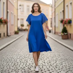 Sukienka Kobaltowy Błękit