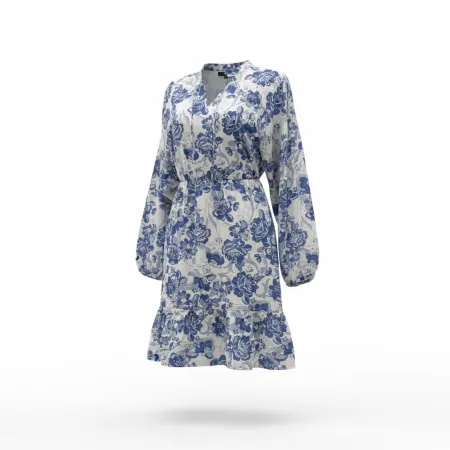 Sukienka Niebieski Ogród