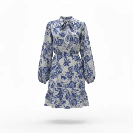 Sukienka Niebieski Ogród