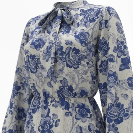 Sukienka Niebieski Ogród