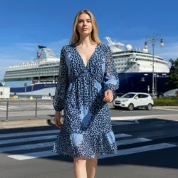 Sukienka Wiosenna Panterka