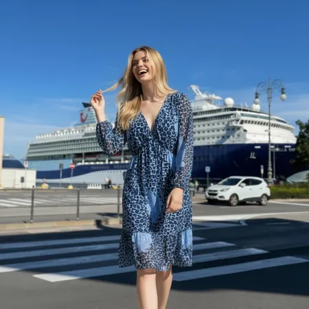 Sukienka Wiosenna Panterka