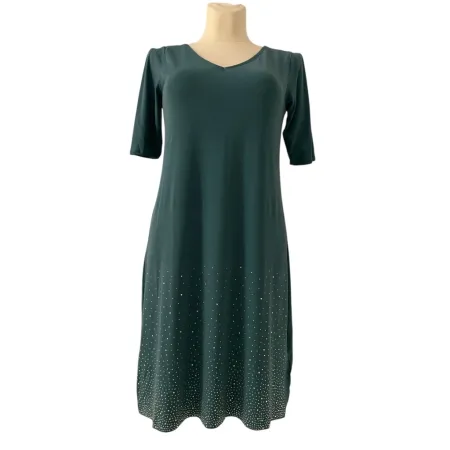 Sukienka Zielona cyrkonia