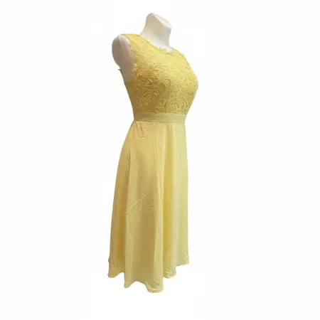 Sukienka Żółta koronka