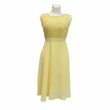 Sukienka Żółta koronka