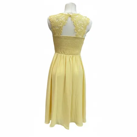 Sukienka Żółta koronka